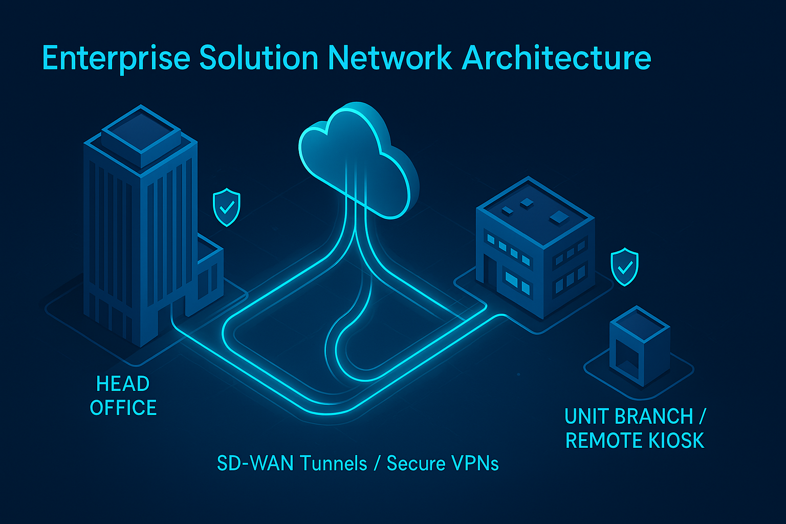 Enterprise Network Illustration